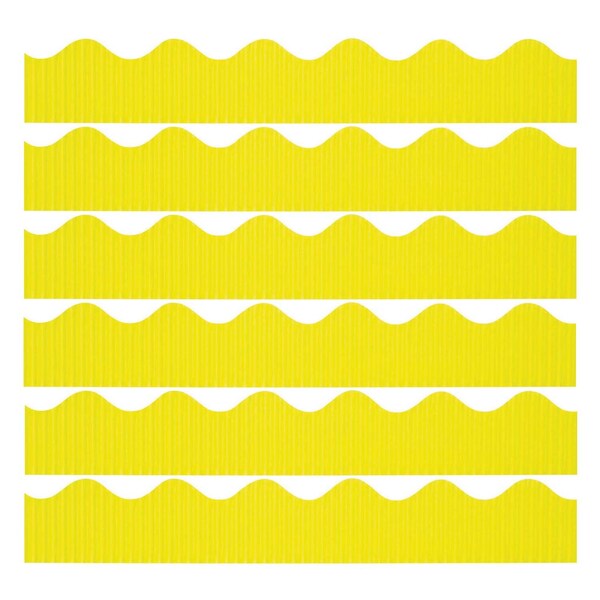 Bordette Decorative Border, Canary, 2.25in x 50ft, PK6 P0037086 - main